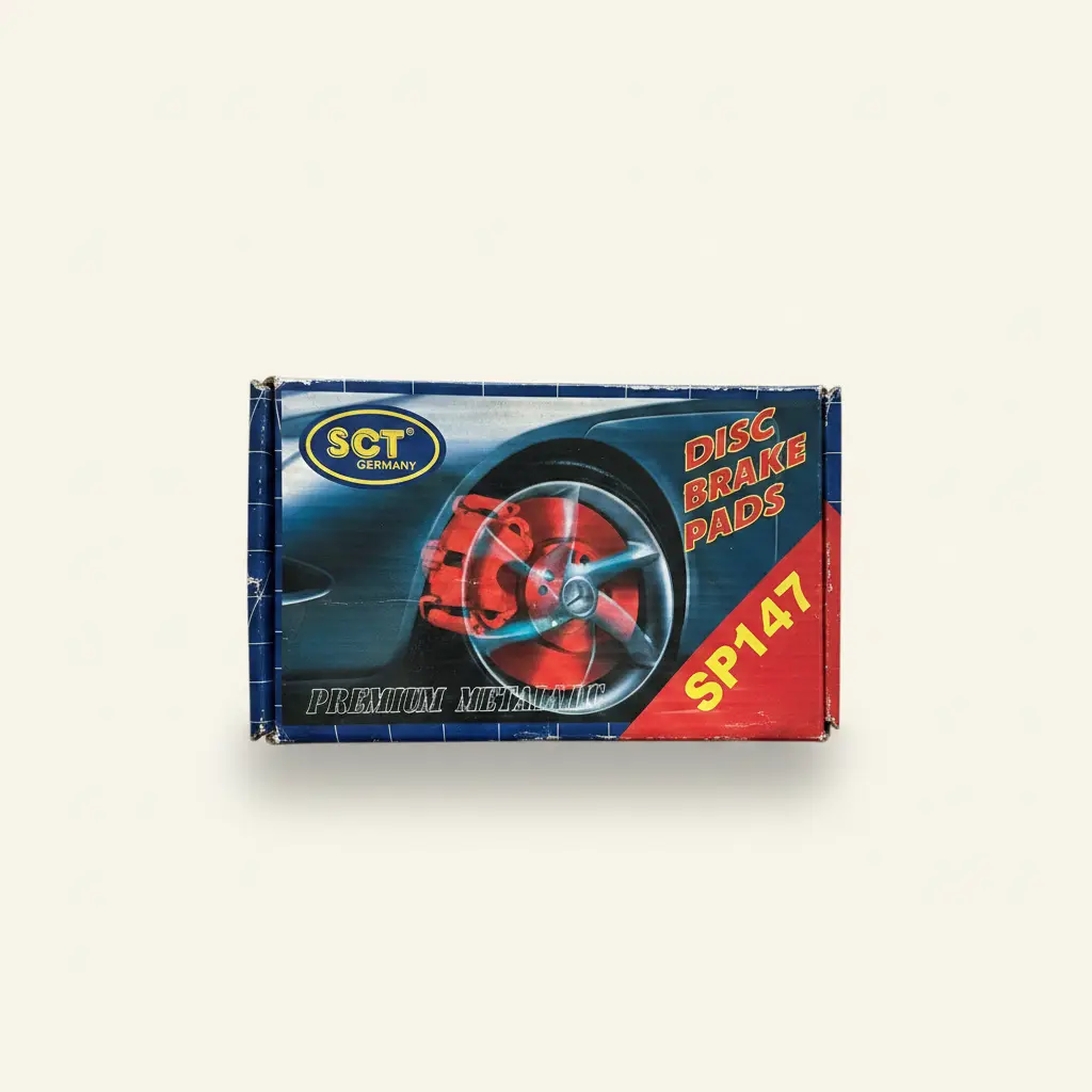 Колодки гальмівні дискові SCT SP147 — Mazda 626